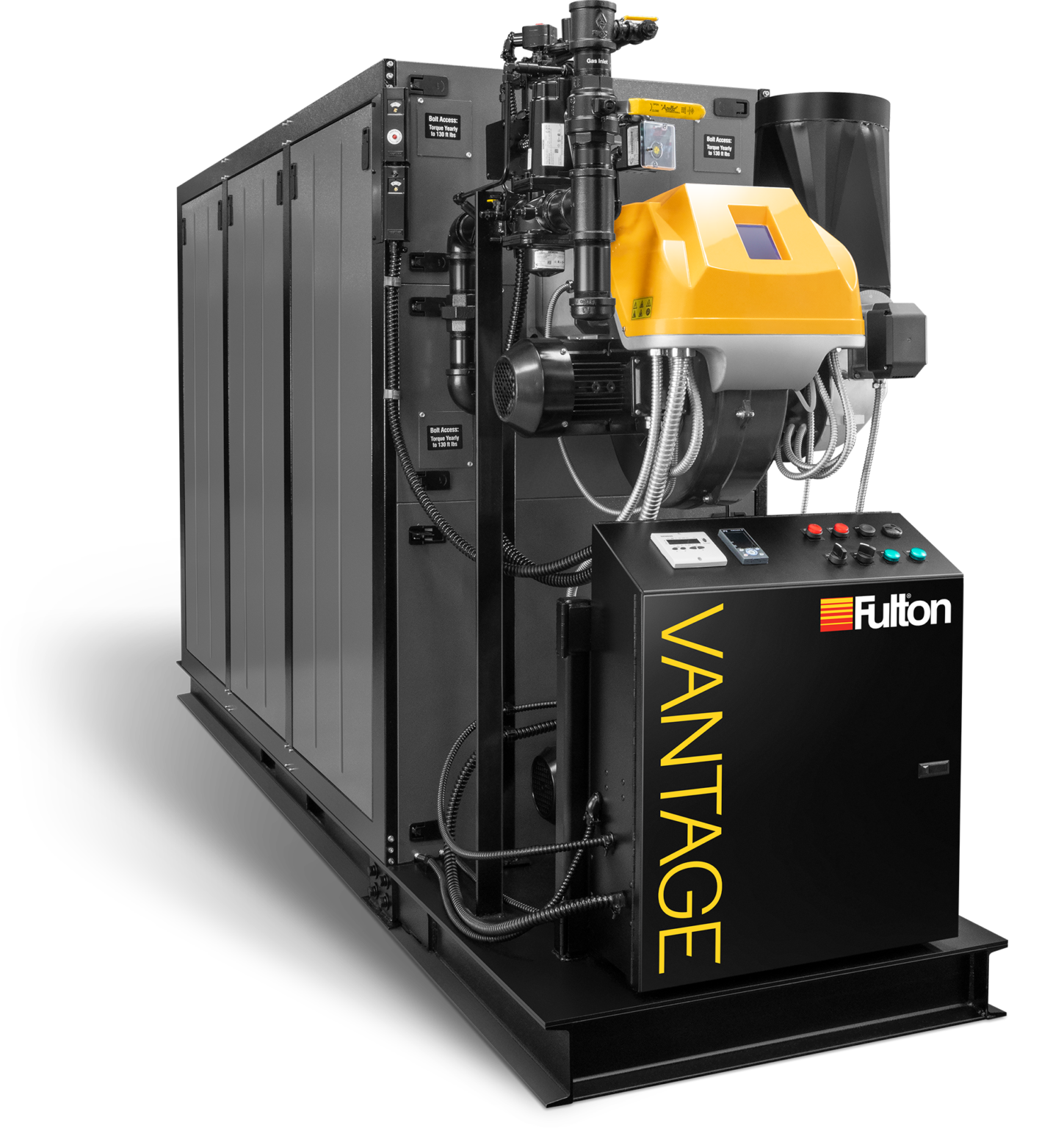 Fulton Vantage VTG-5000DF dual-fuel condensing boiler