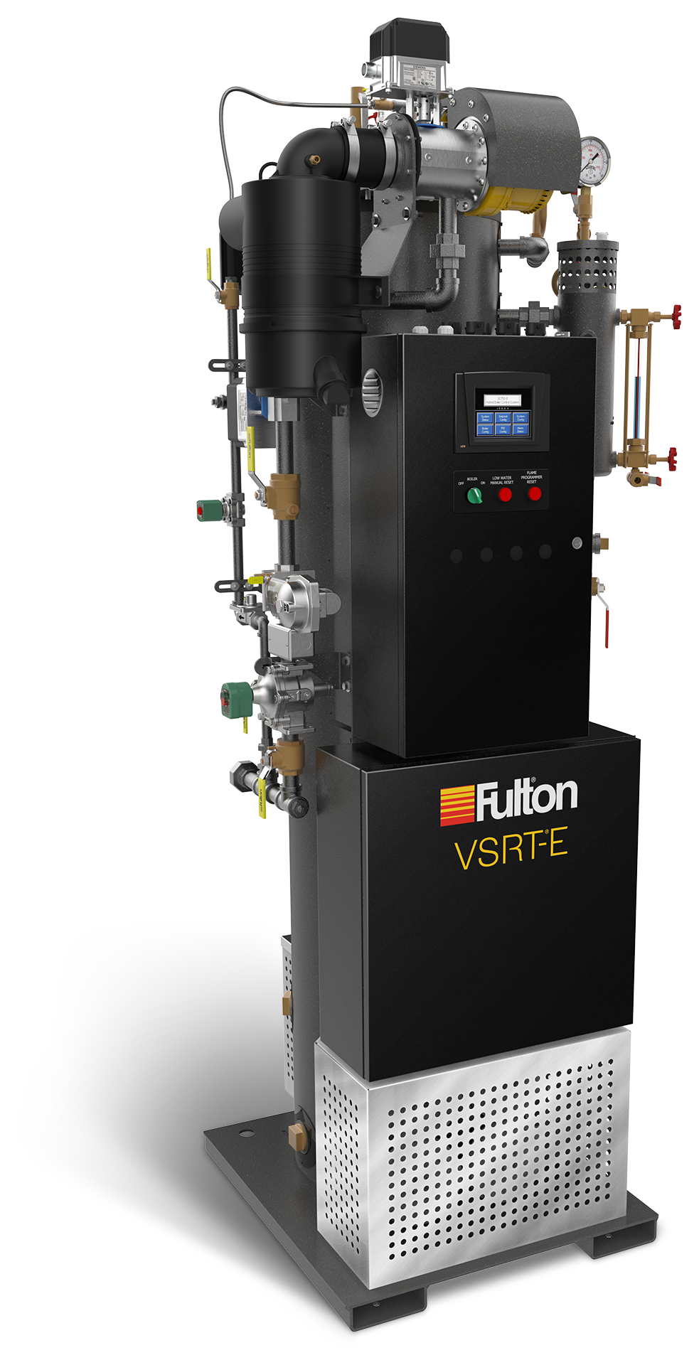 Fulton VSRT-E 80 hybrid gas and electric steam boiler
